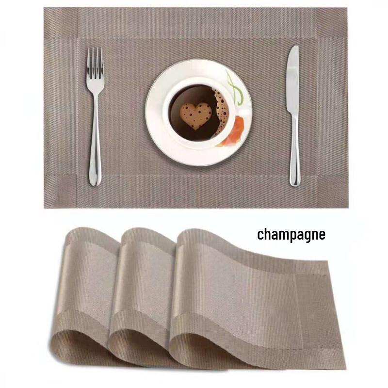 SPSR Simple Waterproof Heat-Insulating Placemats