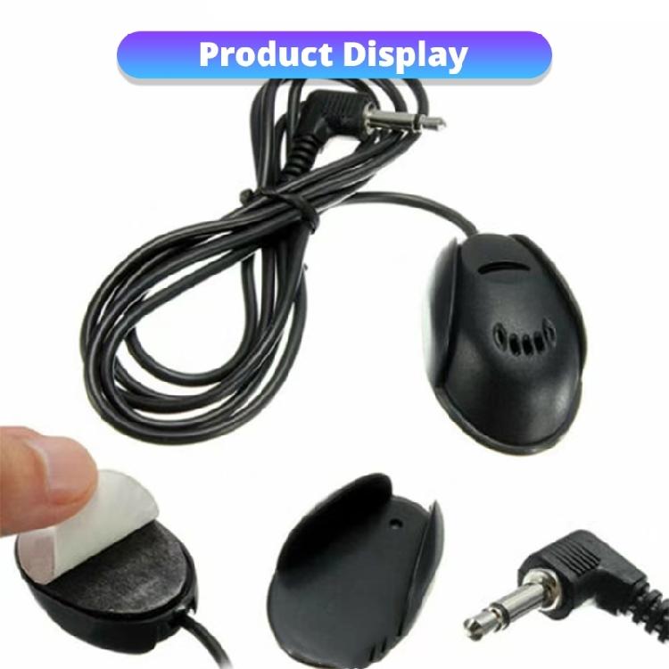 Reliable Car Microphone Cable 300cm Long for HiFi Communication Voice Command In Any Vehicle Seamless Commuting Meetings