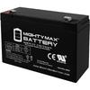 Mighty Max Battery 6V 12AH F2 SLA Replacement Battery for Yuasa MP10, NPX-50, NP12-6