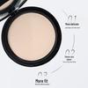 Misty Powder Foundation: Long-lasting, Oil Control, Waterproof & Sweatproof, Brightens Skin, with Stay-Put Setting Compact.