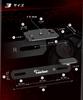 Kaedear KDR-YX101R Motorcycle Dash Recorder Camera Stay, Mounted, Dash Camera, General Purpose, Rotary Camera Stay (License/Right)