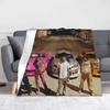 Family Vin Diesel Fast and Furious Blanket Flannel Decoration  Breathable Warm Throw Blankets for Sofa Travel Quilt