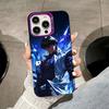 Yugioh Seto Kaiba Phone Case for iPhone 17 16 15 14 13 12 11 X XR XS Air Pro Max Plus Purple Colorful Silver Cover