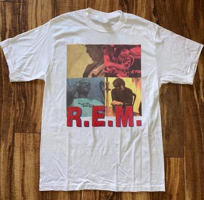 REM. Zenekari póló koncert Unisex póló Minden méret Unisex póló