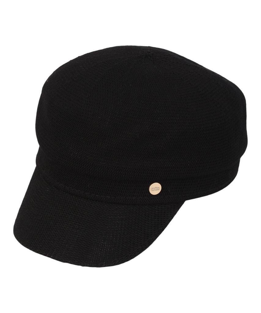 Yunibeosyeolkemiseuteuli Paper Logo Black Marine Cap