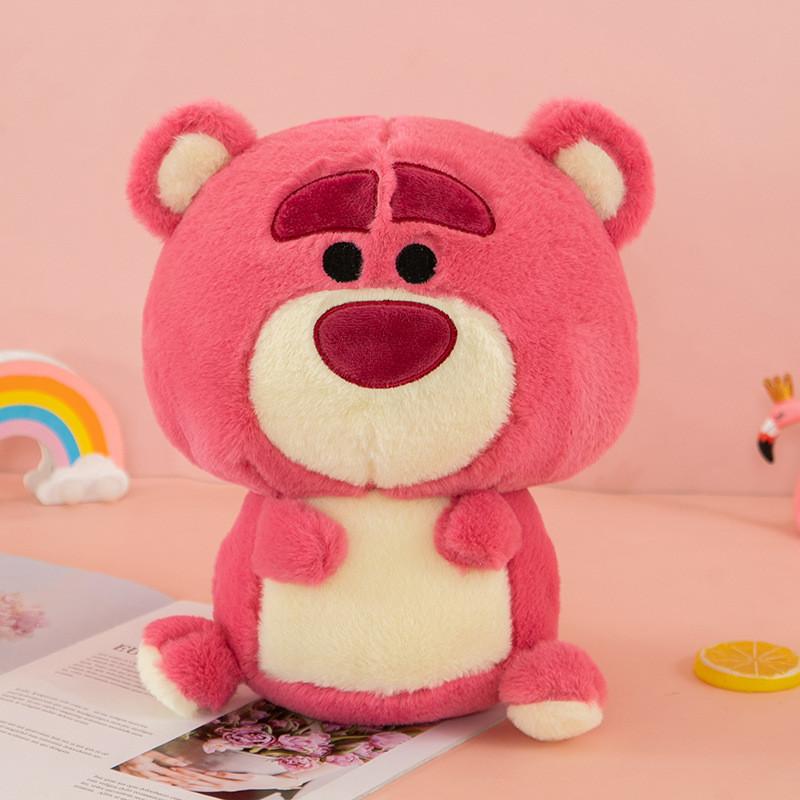 

Lotso Pooh Bear Plush Toy Cartoon Stuffed Animal Doll Decorations Gift Kids 30cm