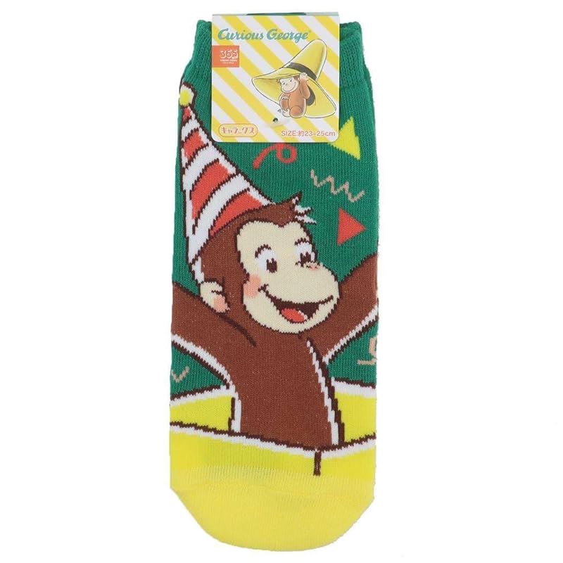 

[Small Planet] Curious George [Women s Socks] Women s Socks/Party