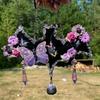 New Bats and Butterflies Hanging Ornaments Handmade Charming Home Decorations Wind Chimes Outdoor