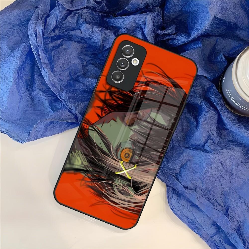S-Serial E-Experiments L-Lain Phone Case for Samsung Galaxy S24 S23 S22 S21 S20 A24 A34 A54 A53 Note20 M54 Fe Ultra Plus Glass