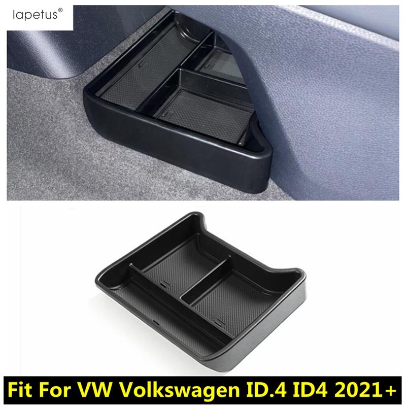 Car Central Console Armrest Lower Storage Box Container Holder Tray For VW Volkswagen ID.4 ID4 - 2025 Interior Accessories
