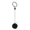 Retractable Pull Badge Reel Lanyard Holder Reels Recoil Belt Key Ring Chain Clip