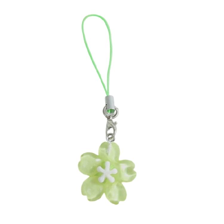 Breloc Dulce Floral cu Pandantiv Floare Rășină Plastic Lanyard Dulce Japonez pentru Telefon Cadou Pentru Prieten Elevi Adolescenți