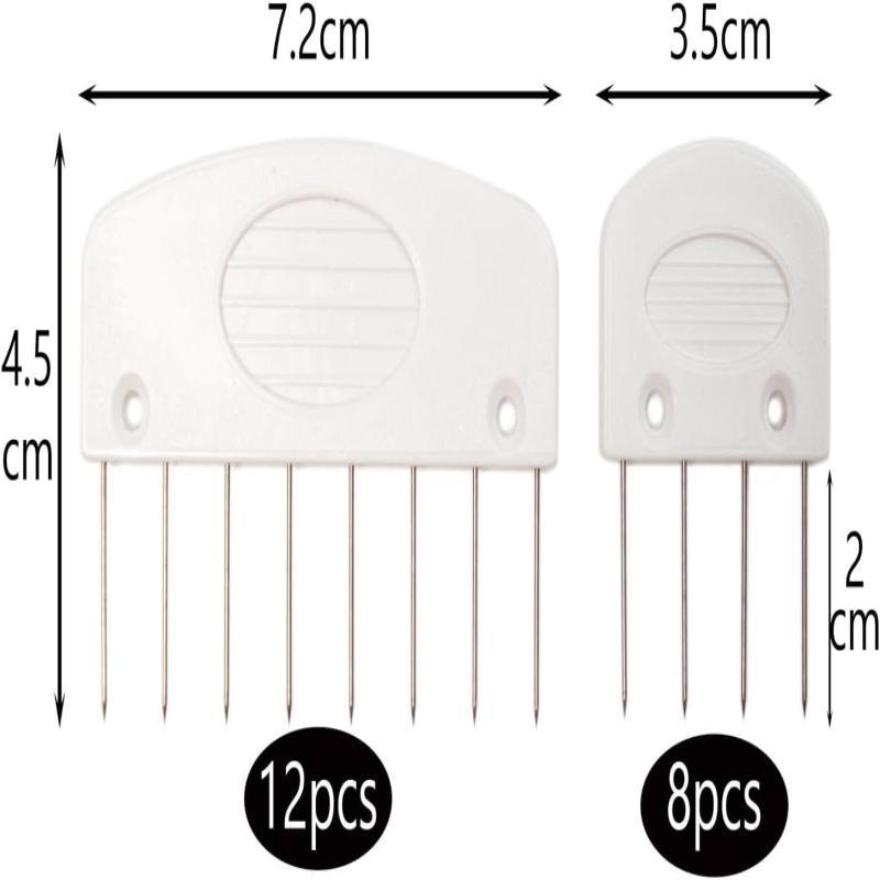 T-Shaped Stainless Steel Needle Shaping Tool for DIY Sweater Knitting