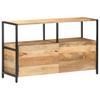 Sideboard 110x35x65 Cm Solid Mango Wood