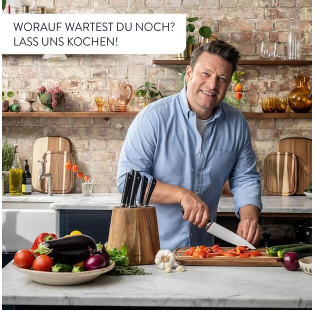 Tefal Jamie Oliver Knife Set, 6 Pieces (K267S556)