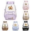 Capybara Kids Pattern Backpack Ergonomic Shoulder Straps Bag For School Travel