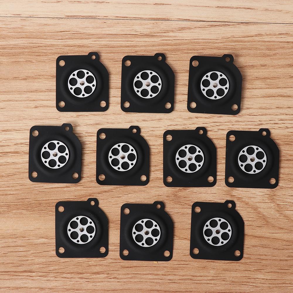 10 Pcs/lot For ZAMA 180 Metering Diaphragm Membrances Gasket Parts For ZAMA180 192 Carburetor Repair Tool Kit