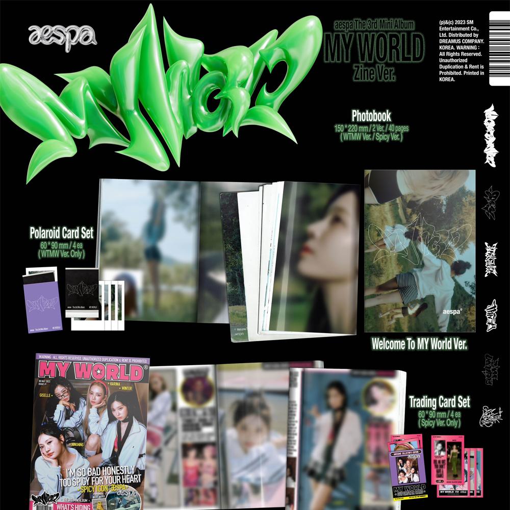 Aespa - МОЙ МИР (3-й мини-альбом) [ВЕРСИЯ ЖУРНАЛА] купить недорого ...