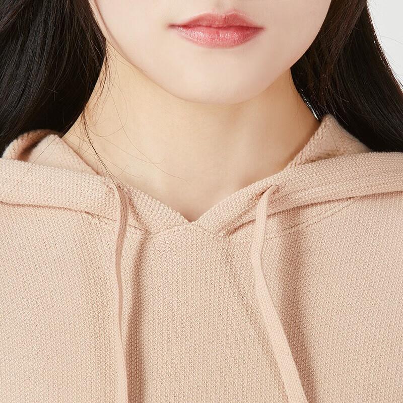 Nike As W Ny Tf Cozy Flc Hd Solid Color Loose Pullover Hoodie Women Hoodies Dusty-Pink DR7839-217