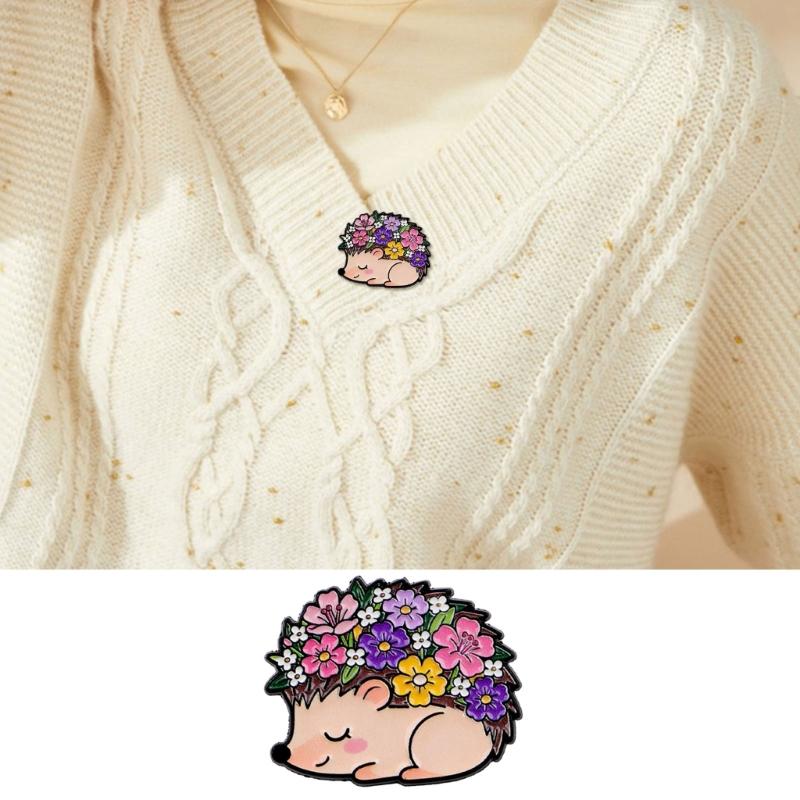 Perfect Present Flower Animal Brooch for Celebrations Like Birthdays Anniversaries Conveying Messages and Wishes