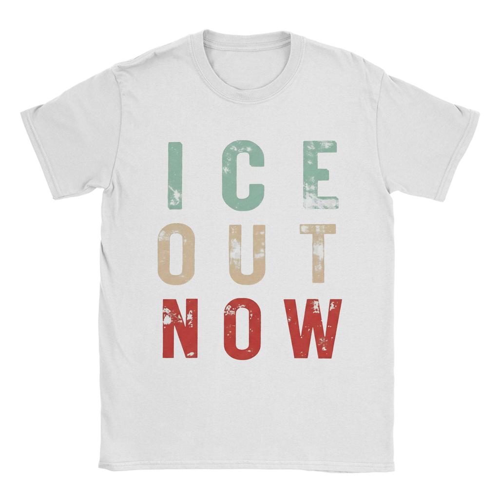IceOut T Shirt Beach Harajuku TShirts Unisexs 100 Cotton ONeck Oversize Clothing ShortSleeved Awesome Tops