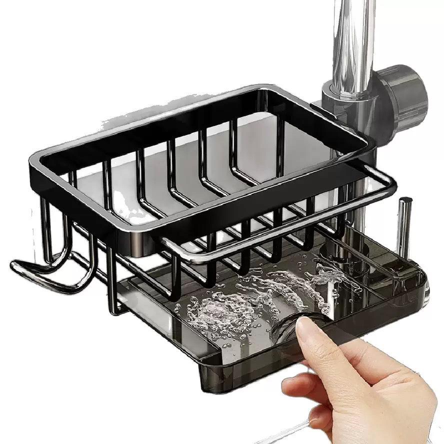 Multi-functional Kitchen Sink Storage Rack/Faucet Draining Basket