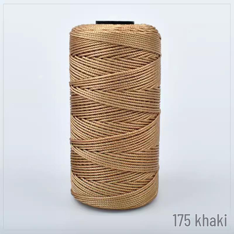 Chunky Wool & Ice Silk 3-Ply Yarn for DIY Crochet: Hand-Knitted Bag, Summer Hat, Shoes, and Seat Cushion