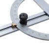Stainless Steel Adjustable Angle Protractor 10-170 ° Angle Gauge Tools Stainless Steel Caliper Measuring Tools