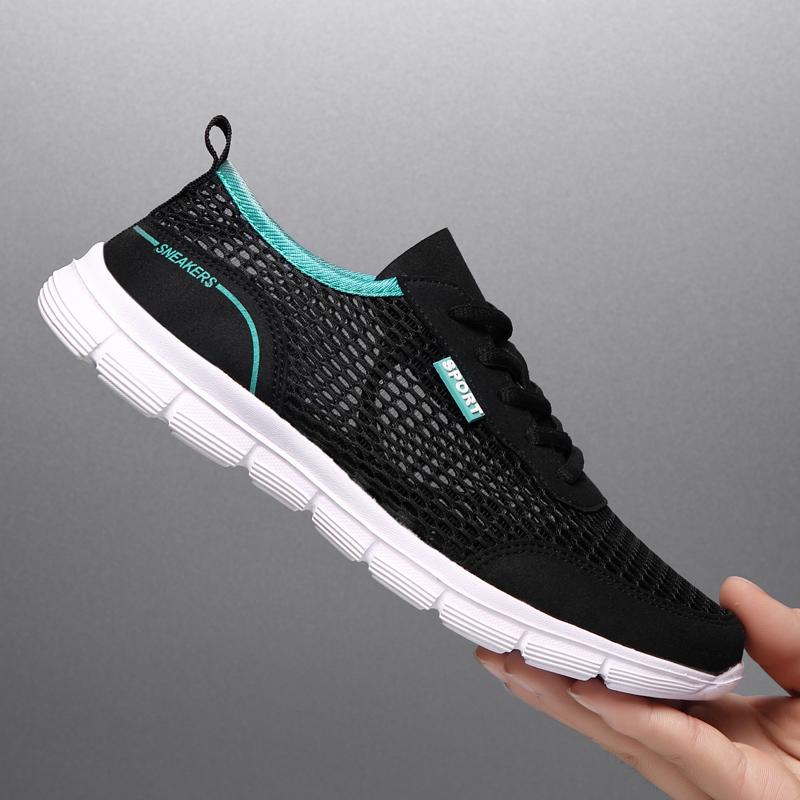 Trend Men Shoes Autumn Soft Loafers Lazy Shoes Lightweight Cheap Mesh Casual Shoes Men Sneakers Tenis Masculino Zapatillas 38-48