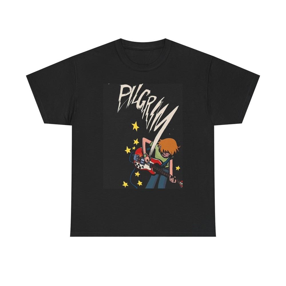 

Pilgrim Graphic T Shirt Retro Cartoon Anime Character Unisex Heavy Cotton Tee Unisex T-Shirt S