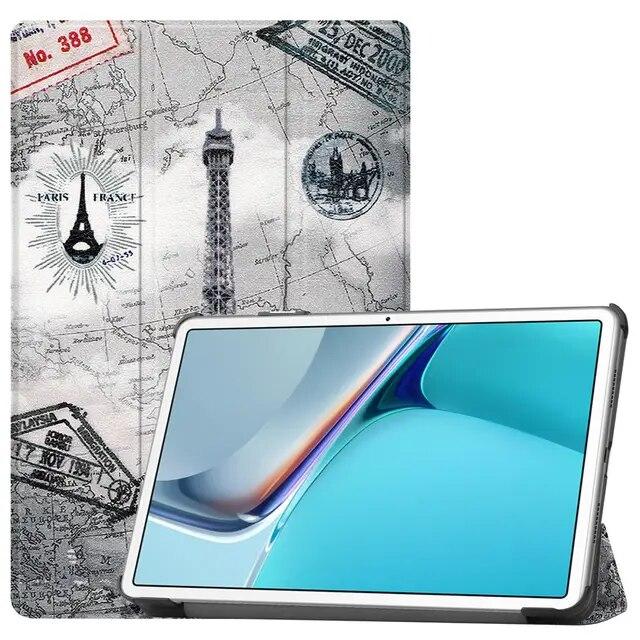 Fall für Huawei Matepad 11 Fall 2021 DBY-W09 DBY-L09 Mate Pad 10,95''Tablet Fällen Ultra Slim Leder Magnetische Stand Abdeckung funda