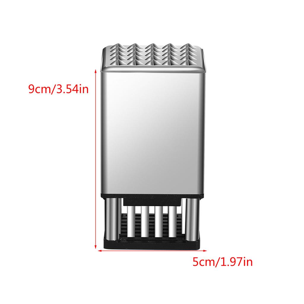 Multifunctional Meats Tenderizer Loose Meat Hammer Double-Sided Checkered Beef Tenderizer Stainless Steel Tools