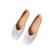 Herbst Französischer Feenwind Blumen flache Mund single shoes neue flache Sohle bequeme weiche Sohle Mützen Schuhe