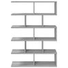 Wall Shelf Sonoma Grey 70 x 20 x 100 cm Engineered Wood