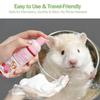 Shampoo per Conigli 60ml Mousse Detergente Senza Risciacquo per Porcellini d'India Schiuma Detergente per Piccoli Animali per Ricci Hamster Planeatori dello Zucchero