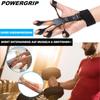 POWERGRIP Hand Trainer Strength Gripper Finger Trainer Forearm Trainer Adjustable