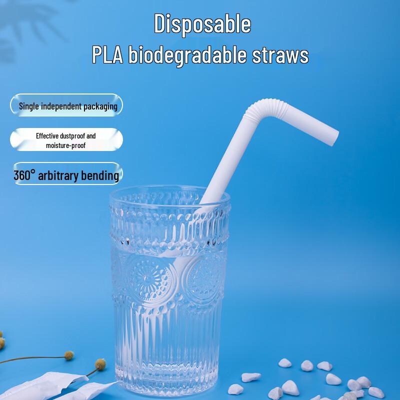 Hanyou Individually Wrapped PLA Straws