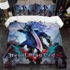 Game D-Devil May C-Cry Duvet Cover Set Soft Wash Bed 3 Piece Summer Comfortable Student Dormitory Home Baby Bedding Best Seller