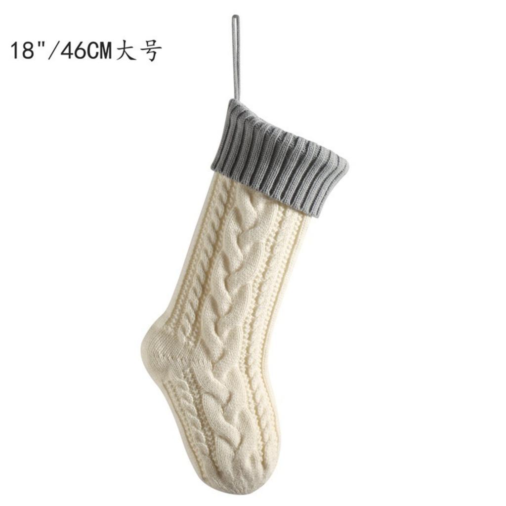 A Pair of Warm Floor Socks - Christmas Animals with Geometric Paw Prints/eye Patterns, Winter Warmth/outdoor Floor Socks