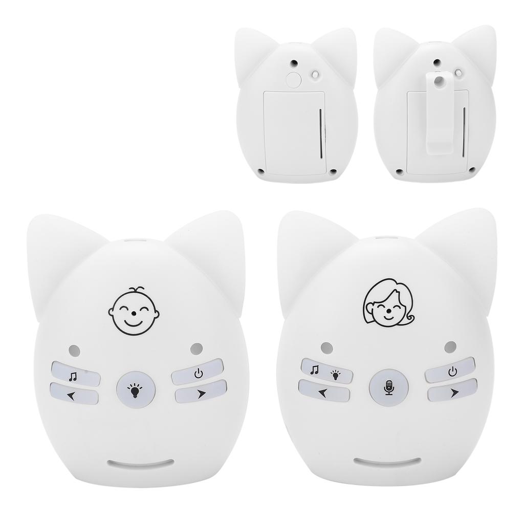 Wireless Audio Baby Monitor Two Way Talk Baby Monitor with Night Light Music