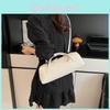 Single Shape Sausage Shoulder Crossbody Bag Solid Color Handbag Fashion Women