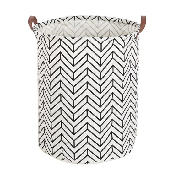Foldable Laundry Basket Dirty Clothes Toys Storage Bag Handle Bucket Organizer