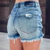 Summer Sexy Hottie Ripped High Waist Denim Shorts for Women