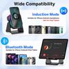 5-in-1 Auto-Induktion Kabelloser Induktionslautsprecher 8 Modi RGB-Lichter HIFI-Sound Tragbar Bluetooth-Telefonhalter Weihnachtsgeschenke