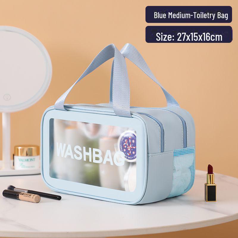 2024 Women's Waterproof Travel Toiletry Bag - Portable and Versatile for Cosmetics and Bath Essentials