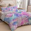 Heart Shaped Pattern 3D Printed Bedding Set, Home Textile Dreamy Style Duvet Cover, Soft And Comfortable Luxurious Duvet Cover
