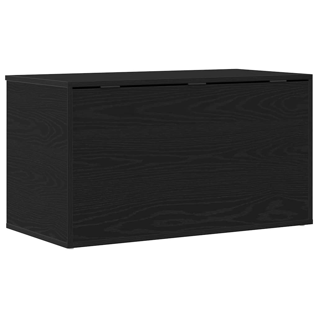 Storage Box Black Oak Look 84 x 42 x 46 cm