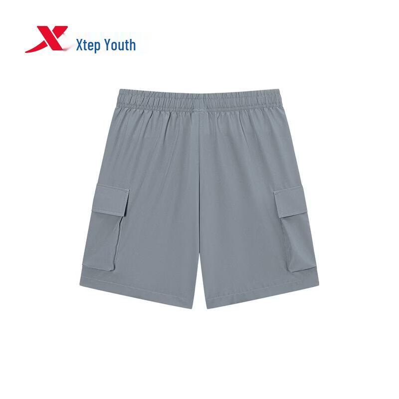 Xtep Youth Boys Quick-Dry Summer Sport Shorts