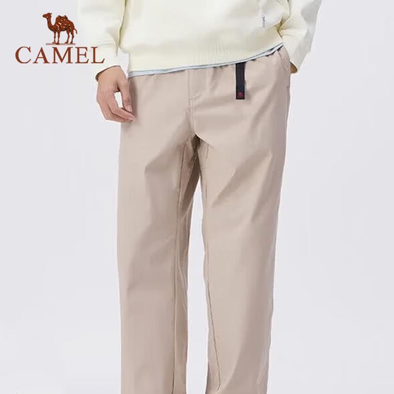 CAMEL Men's Elastic Moisture-Wicking Straight-Leg Hiking Pants