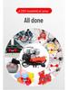 220V Metal Air Pump for Tires, Balloons, Basketballs, and Cars